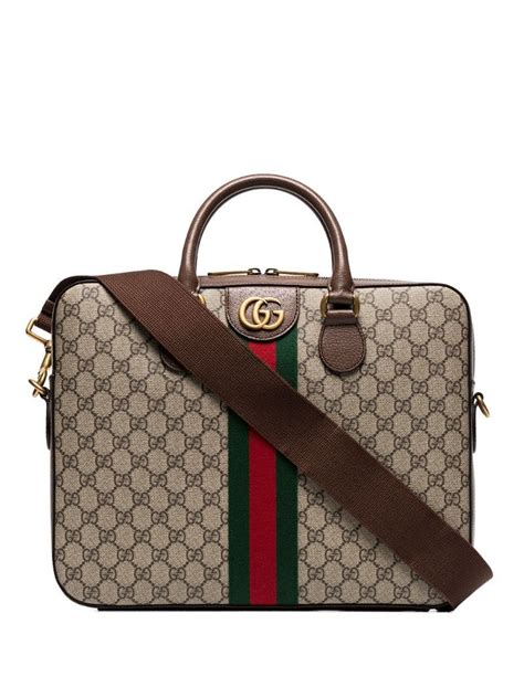 gucci laptop bag women's|gucci jumbo leather laptop bag.